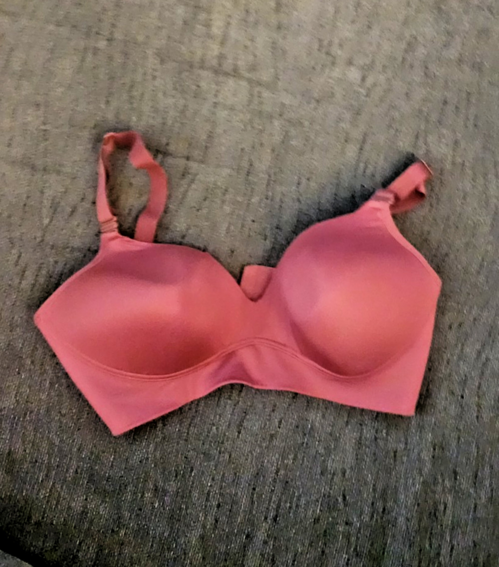NWoT. Warner's Simply Perfect Super Soft Bra. Dark Rose. 40D